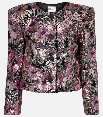 Self-Portrait Sequined jacket - Self-Portrait - Modalova