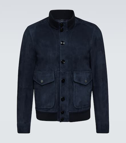 Tom Ford Suede bomber jacket - Tom Ford - Modalova