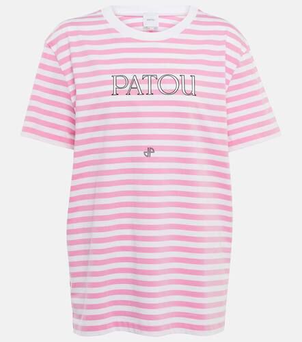 Patou Logo striped cotton T-shirt - Patou - Modalova