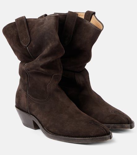 Botas cowboy Tabi de ante - Maison Margiela - Modalova