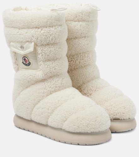 Botas de nieve Gaia de borrego - Moncler - Modalova