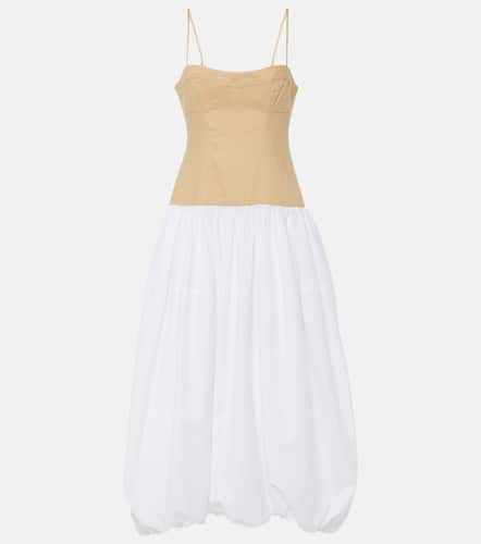 Pfeiffer cotton and linen-blend midi dress - Simkhai - Modalova