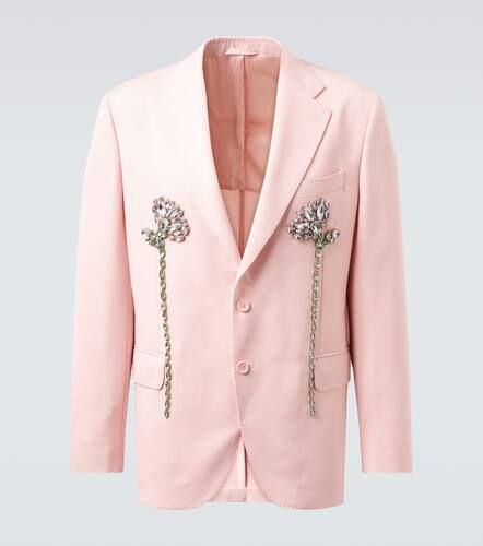 Blazer con adornos florales - Simone Rocha - Modalova