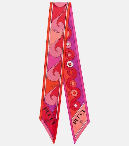 Sciarpa Iride in twill di seta - Pucci - Modalova