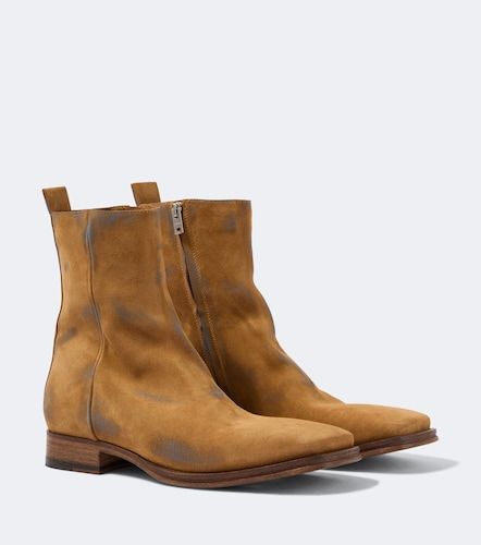 Botines de ante con efecto desgastado - Acne Studios - Modalova