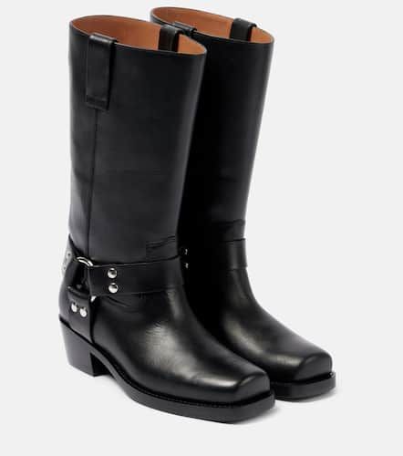 Botas biker Roxy de piel - Paris Texas - Modalova