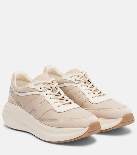 H696 leather platform sneakers - Hogan - Modalova