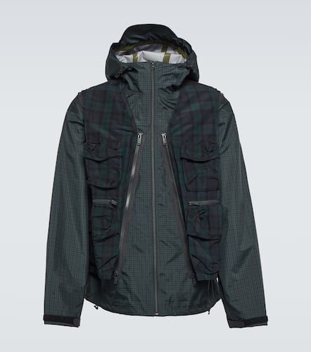 Checked layered blouson jacket - Undercover - Modalova