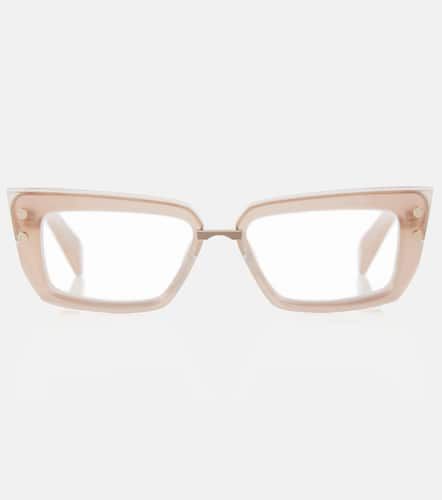 Balmain Squared cat-eye glasses - Balmain - Modalova