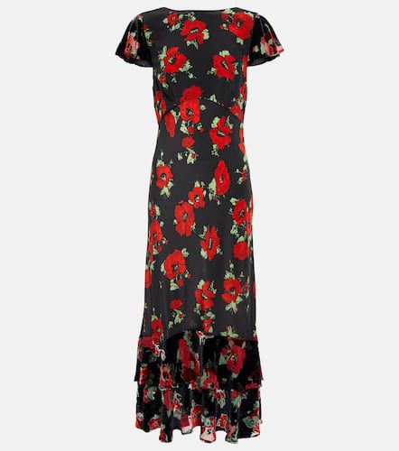 Rixo Liberty floral silk midi dress - Rixo - Modalova