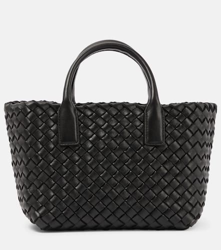 Cabat Mini leather tote bag - Bottega Veneta - Modalova