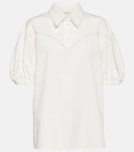 ChloÃ© Puff-sleeve cotton blouse - Chloe - Modalova
