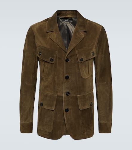 Tom Ford Chaqueta sahariana de ante - Tom Ford - Modalova