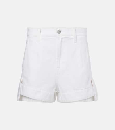 Shorts di jeans a vita alta - 7 For All Mankind - Modalova