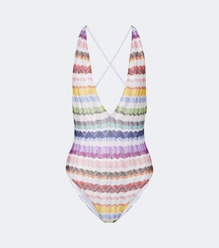 Missoni Zigzag swimsuit - Missoni - Modalova