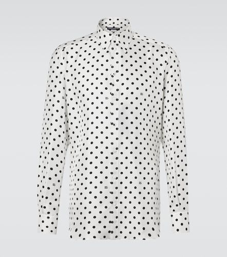 Dolce&Gabbana Polka-dot silk shirt - Dolce&Gabbana - Modalova