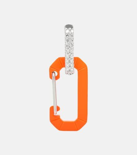 Chiara Small 18kt white gold and diamond single earring - Eera - Modalova