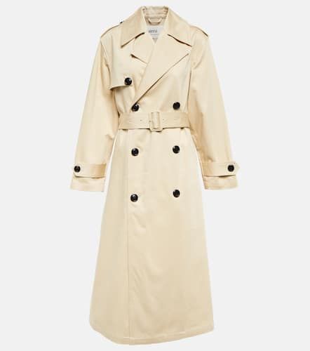Ami Paris Trench in cotone - Ami Paris - Modalova