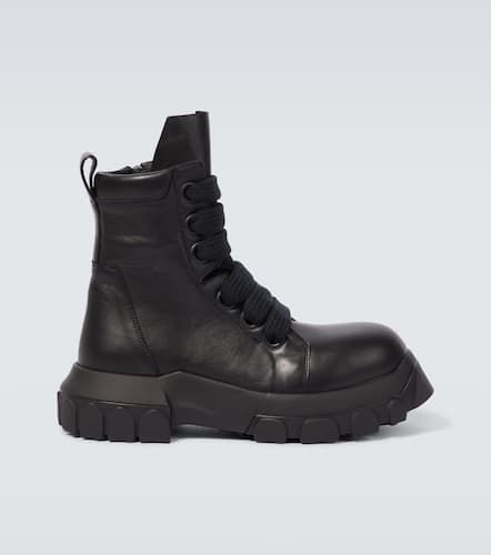Jumbo Laced leather boots - Rick Owens - Modalova