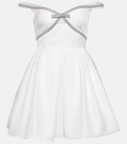 Embellished crepe minidress - Self-Portrait - Modalova