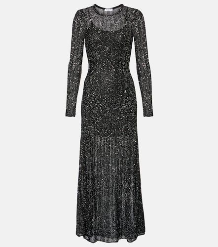 Alaïa Abito midi con paillettes - Alaia - Modalova