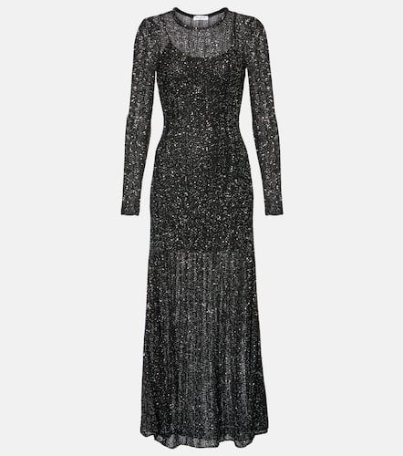 Alaïa Robe midi à sequins - Alaia - Modalova