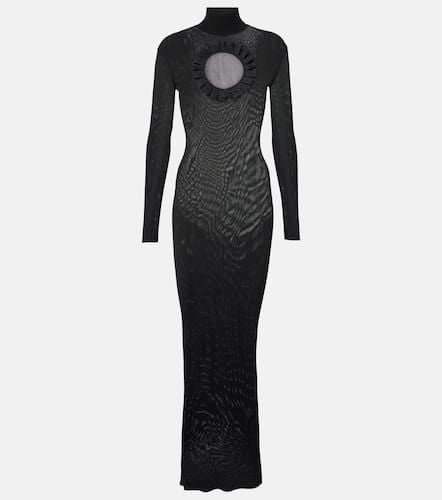 X Christopher Kane - Abito lungo con cut-out - Self-Portrait - Modalova