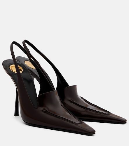 Voltaire leather slingback pumps - Saint Laurent - Modalova