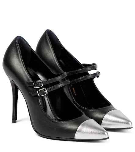 Alessandra Rich Pumps aus Leder - Alessandra Rich - Modalova