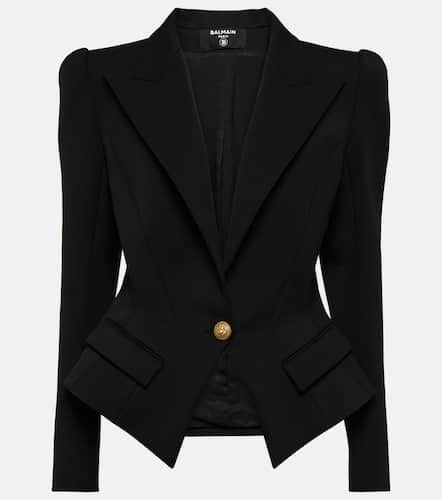 Blazer aus einem Baumwollgemisch - Balmain - Modalova