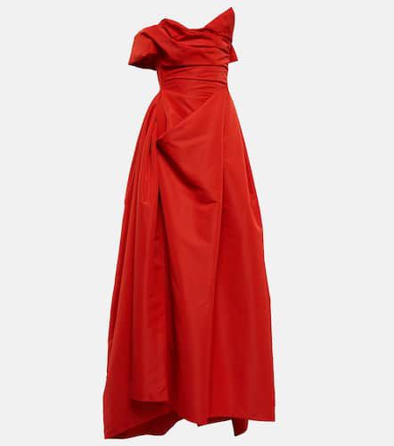 Draped off-shoulder satin gown - Vivienne Westwood - Modalova
