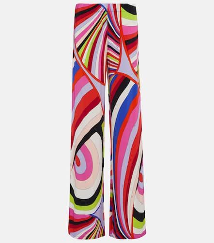 Gerade High-Rise-Hose Iride aus Jersey - Pucci - Modalova