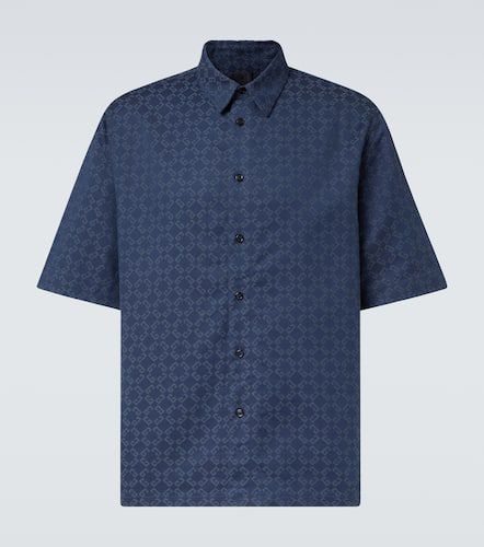 Camicia Monogram 72 in jacquard di jeans - Givenchy - Modalova