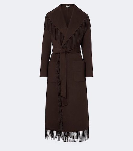 Simkhai Fringed wool-blend coat - Simkhai - Modalova