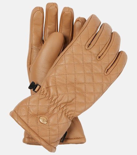 Nishi quilted leather ski gloves - Goldbergh - Modalova