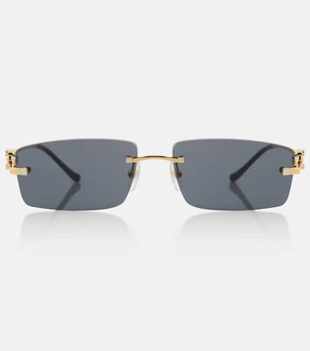 PanthÃ¨re De Cartier rectangular sunglasses - Cartier Eyewear Collection - Modalova