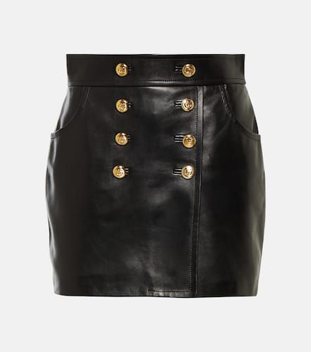 Gucci Leather miniskirt - Gucci - Modalova