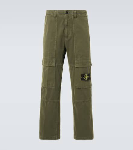 Compass cotton canvas cargo pants - Stone Island - Modalova