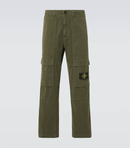 Pantalones cargo de lona de algodón - Stone Island - Modalova