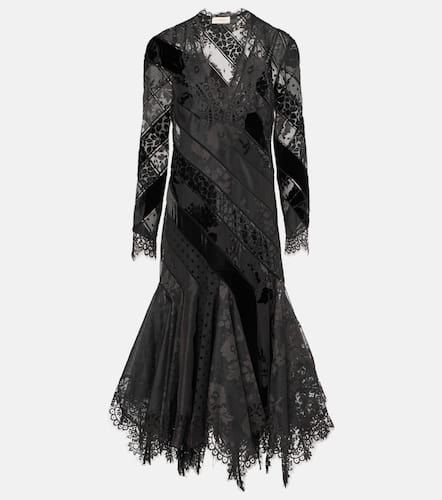 Eden linen and silk lace gown - Zimmermann - Modalova