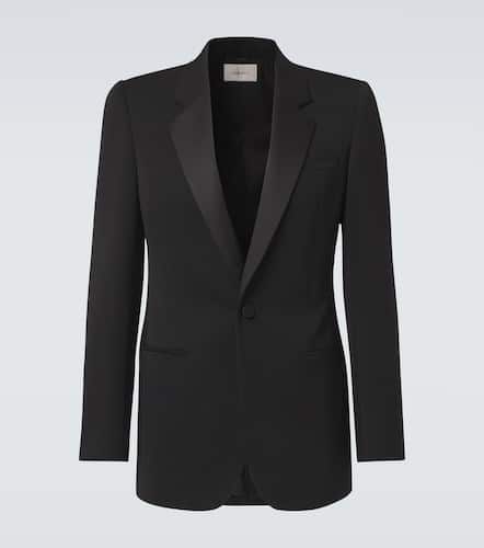 Blazer da smoking in lana grain de poudre - Saint Laurent - Modalova