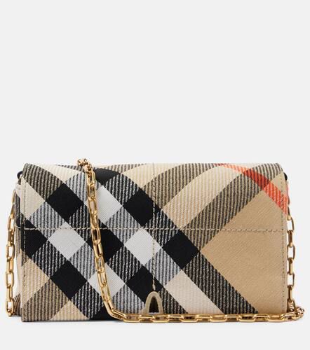 Bolso cruzado Snip Check Mini - Burberry - Modalova