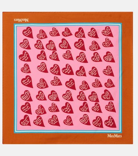 Max Mara Printed silk twill scarf - Max Mara - Modalova