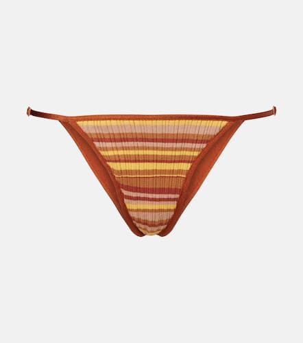 Slip bikini Ann a righe in maglia a coste - Bananhot - Modalova