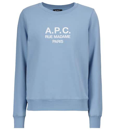 A.P.C. Tina logo cotton sweatshirt - A.P.C. - Modalova