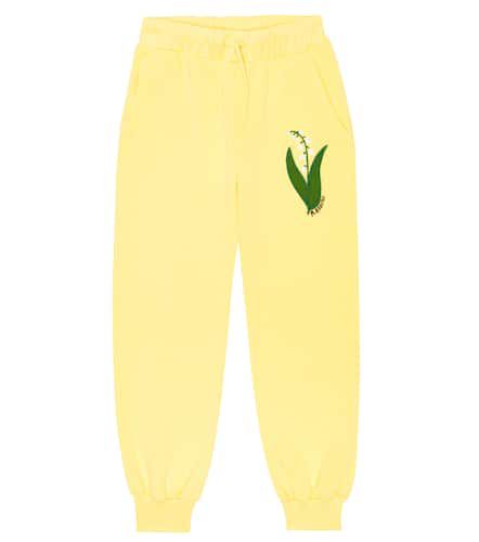 Pantalones deportivos de algodón floral - Mini Rodini - Modalova