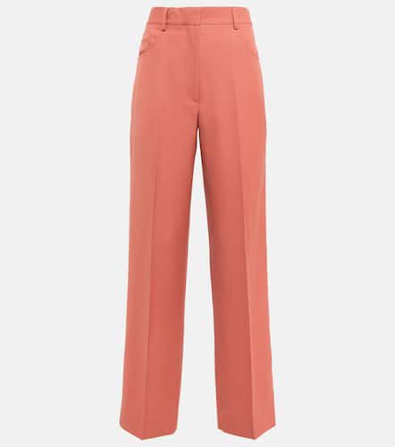 Pantalones rectos '90s de lana - Victoria Beckham - Modalova