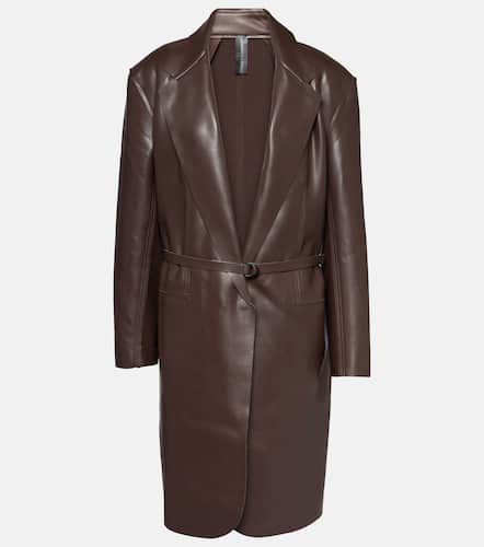Oversized faux leather jacket - Norma Kamali - Modalova