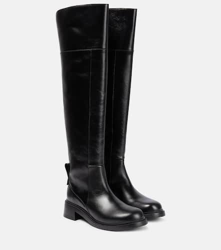See By ChloÃ© Bonni leather knee-high boots - See By Chloe - Modalova