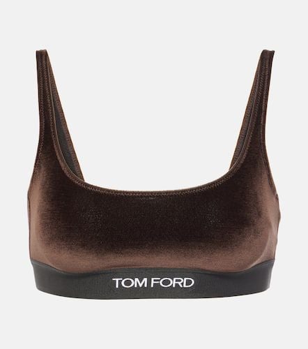 Tom Ford Bralette aus Velours - Tom Ford - Modalova